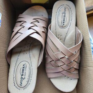 Womens Slip-In Resistant Wedge Shoes by Easy Works Rosanna  Size 7